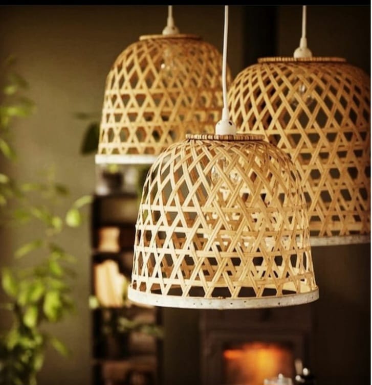 Bamboo Lampshades